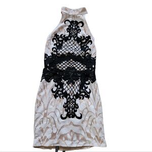 Pretty Little Thing Dress Lace Stretch Dress Size 2